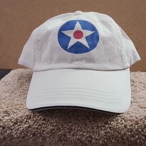 Army Air Corps Hat White Cap by KC Caps